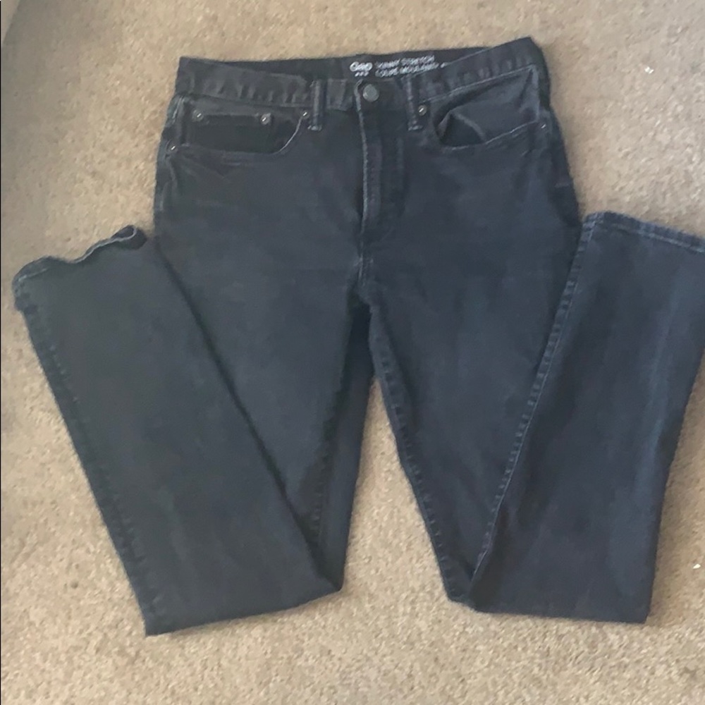 Black Gap Skinny Stretch Jeans 30/30